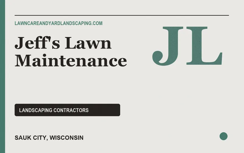 Jeff's Lawn Maintenance in Sauk City, Wisconsin