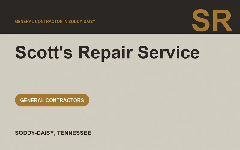 Scott's Repair Service in Soddy-Daisy, Tennessee