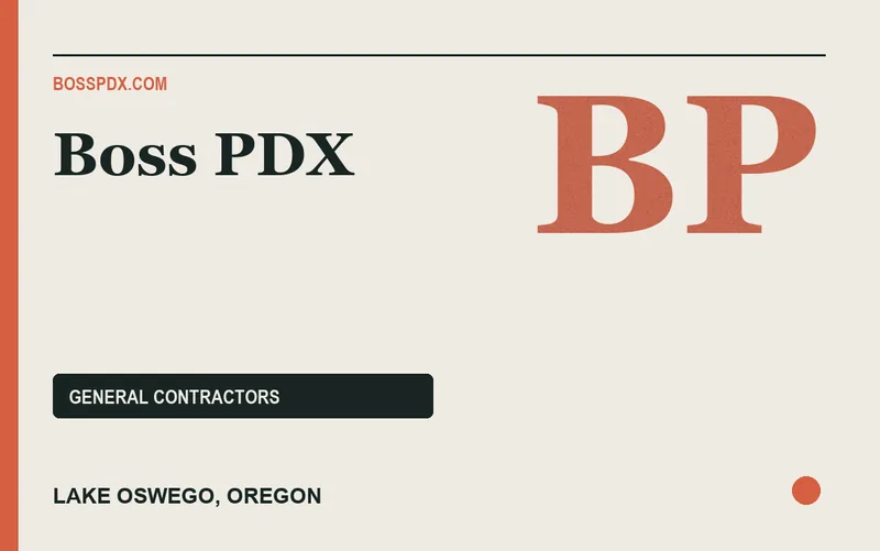 Boss PDX in Lake Oswego, Oregon