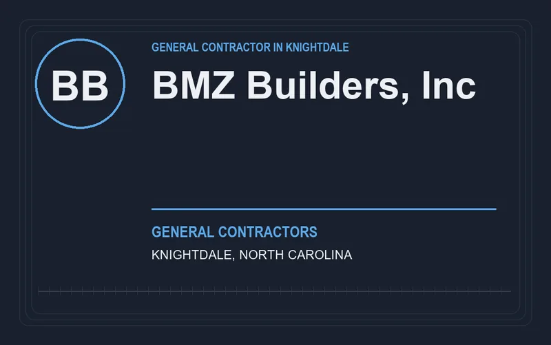 BMZ Builders, Inc in Knightdale, North Carolina