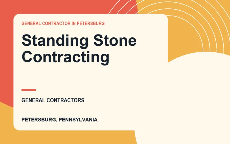 Standing Stone Contracting in Petersburg, Pennsylvania