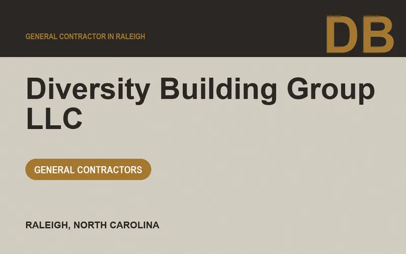 Diversity Building Group LLc in Raleigh, North Carolina