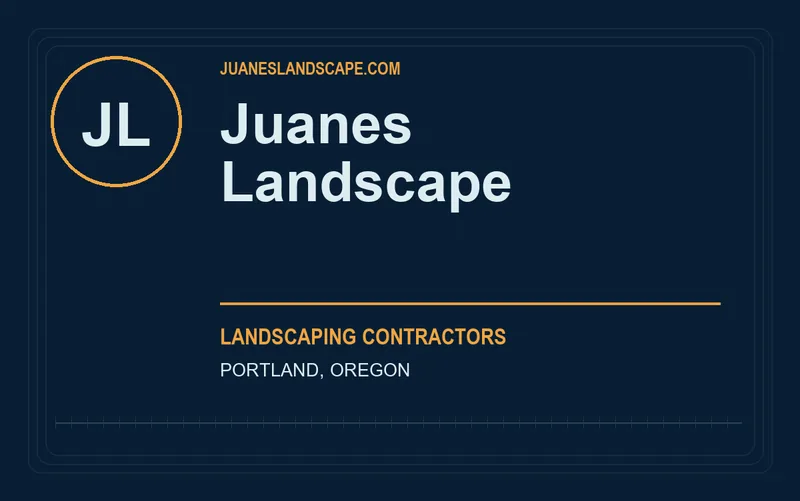 Juanes Landscape in Portland, Oregon