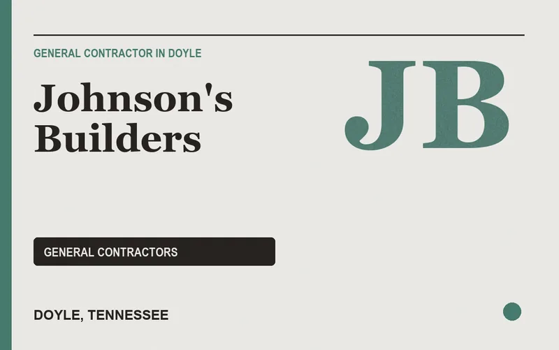 Johnson's Builders in Doyle, Tennessee