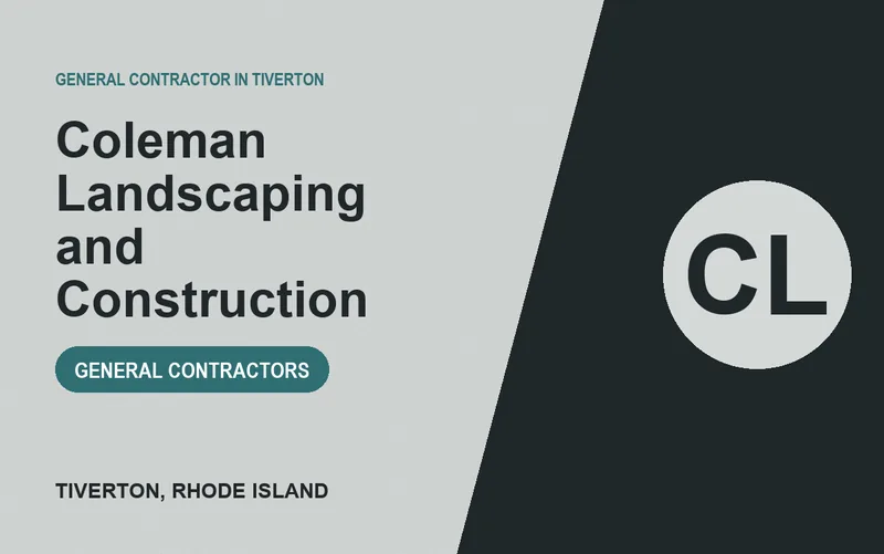 Coleman Landscaping and Construction in Tiverton, Rhode Island
