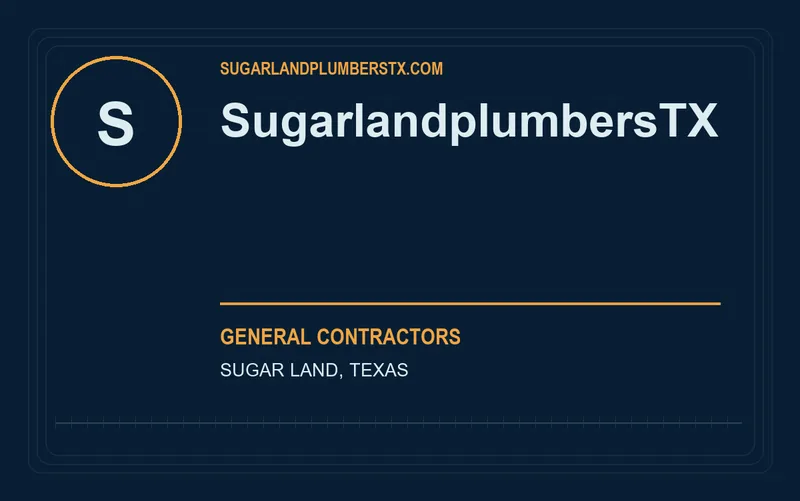 SugarlandplumbersTX in Sugar Land, Texas