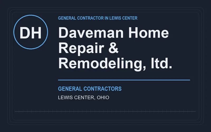 Daveman Home Repair & Remodeling, ltd. in Lewis Center, Ohio