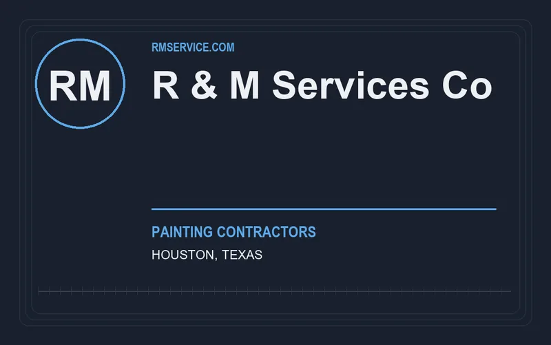 R & M Services Co in Houston, Texas