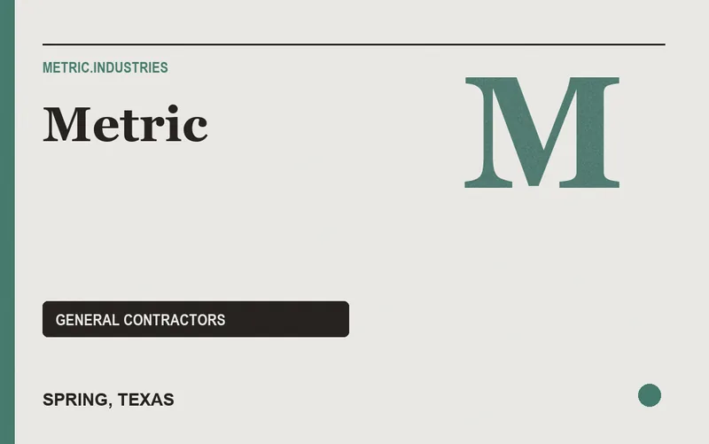 METRIC in Spring, Texas