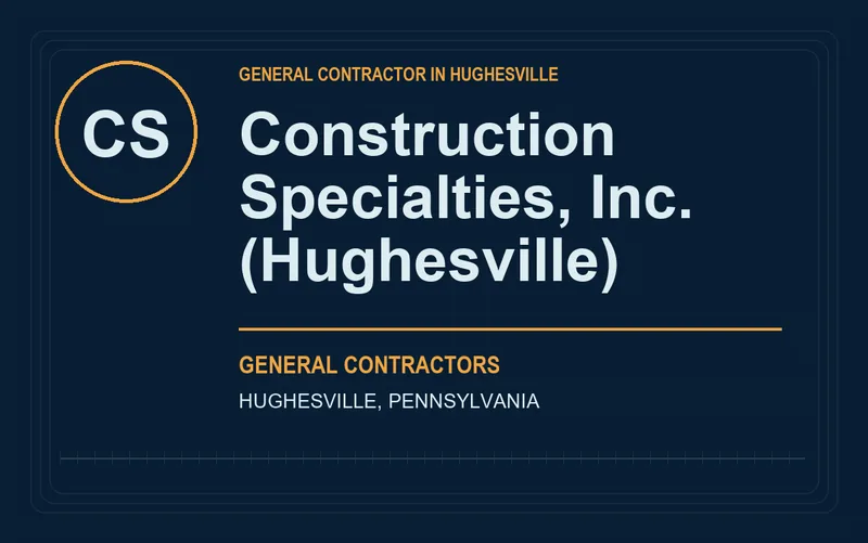 Construction Specialties, Inc. (Hughesville) in Hughesville, Pennsylvania