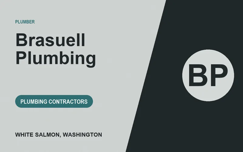 Brasuell Plumbing in White Salmon, Washington