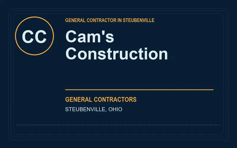 Cam's Construction in Steubenville, Ohio
