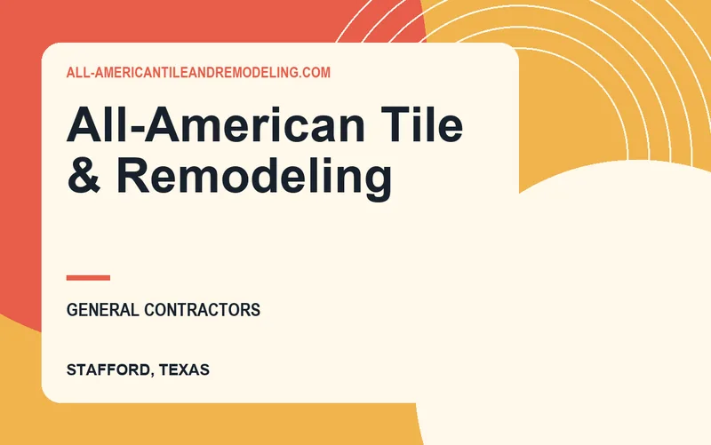 All-American Tile & Remodeling in Stafford, Texas
