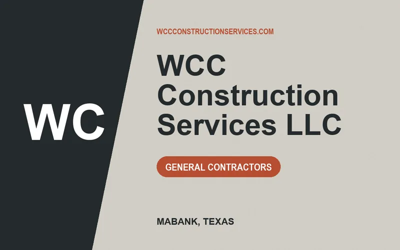 WCC Construction Services LLC in Mabank, Texas