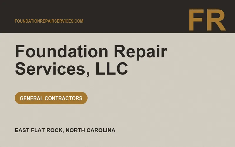 Foundation Repair Services, LLC in East Flat Rock, North Carolina