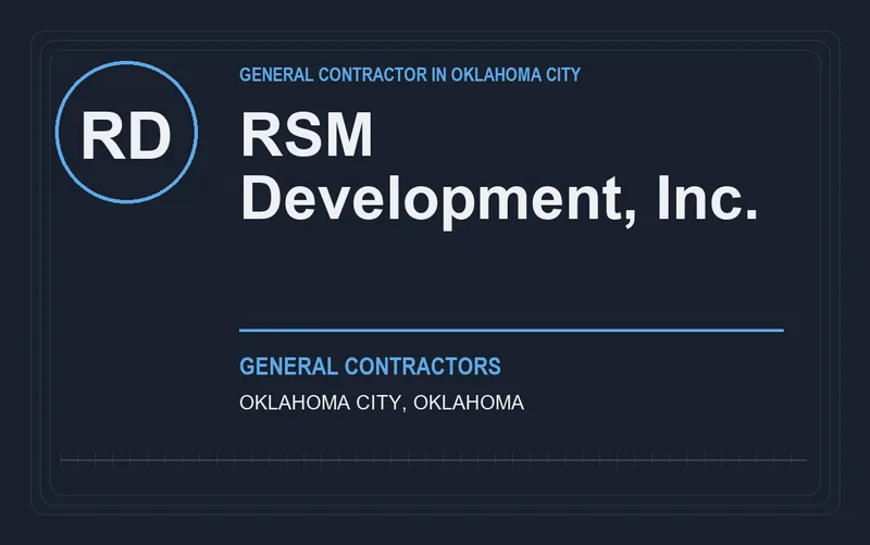 RSM Development, Inc. in Oklahoma City, Oklahoma