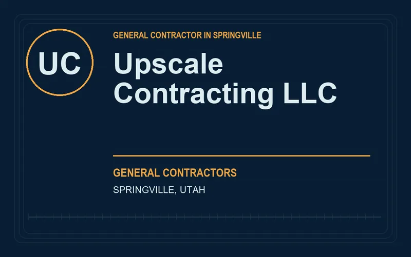 Upscale Contracting LLC in Springville, Utah