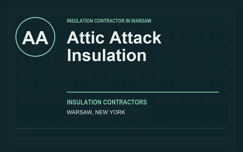 Attic Attack Insulation in Warsaw, New York
