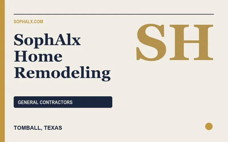 SophAlx Home Remodeling in Tomball, Texas