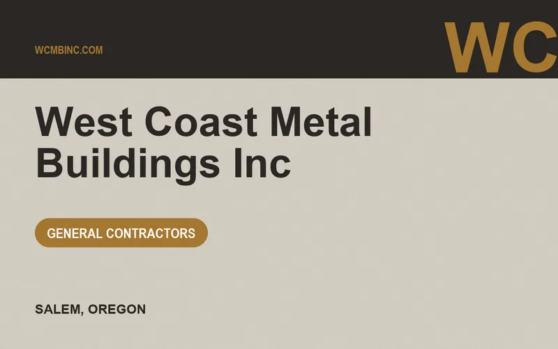 West Coast Metal Buildings Inc in Salem, Oregon