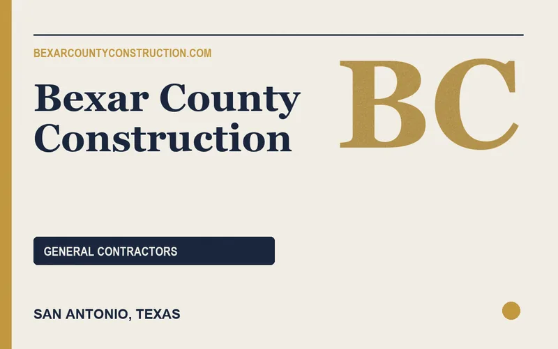 Bexar County Construction in San Antonio, Texas