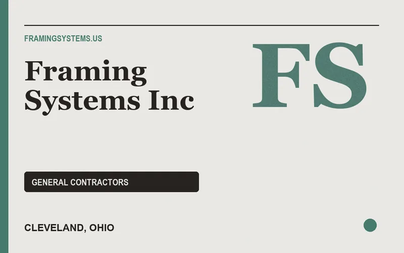 Framing Systems Inc in Cleveland, Ohio