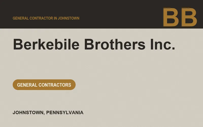 Berkebile Brothers Inc. in Johnstown, Pennsylvania