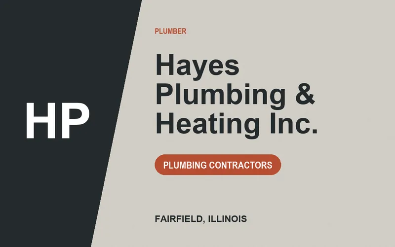 Hayes Plumbing & Heating Inc. in Fairfield, Illinois
