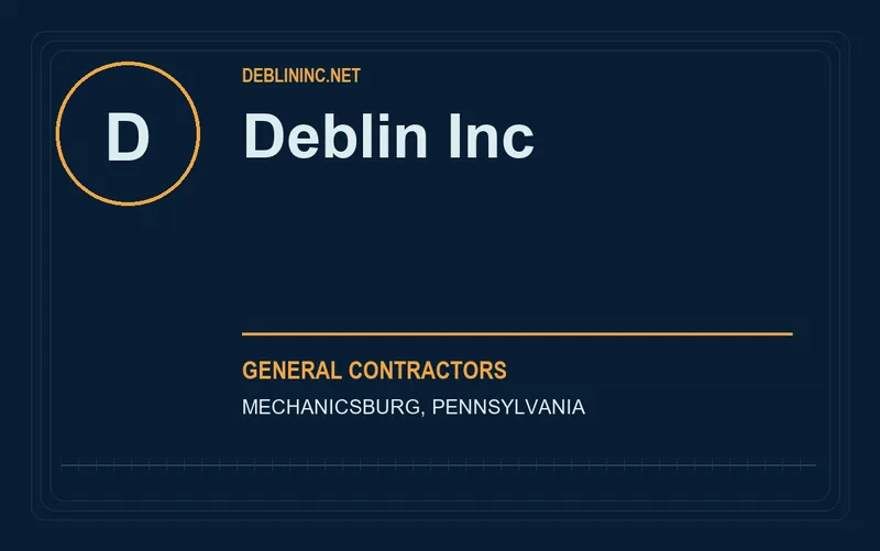 Deblin Inc in Mechanicsburg, Pennsylvania