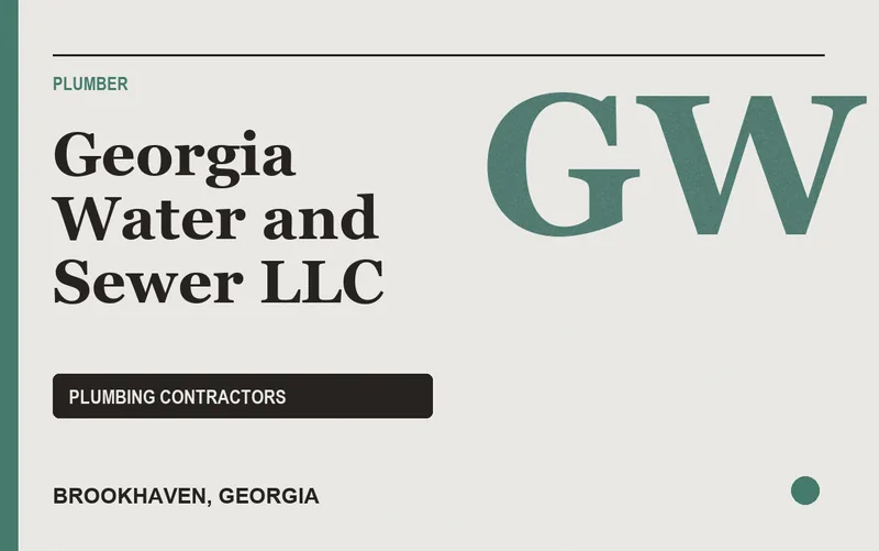 Georgia Water and Sewer LLC in Brookhaven, Georgia