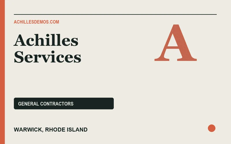 Achilles Services in Warwick, Rhode Island