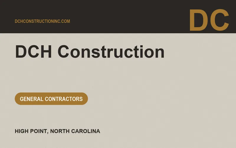 DCH Construction in High Point, North Carolina