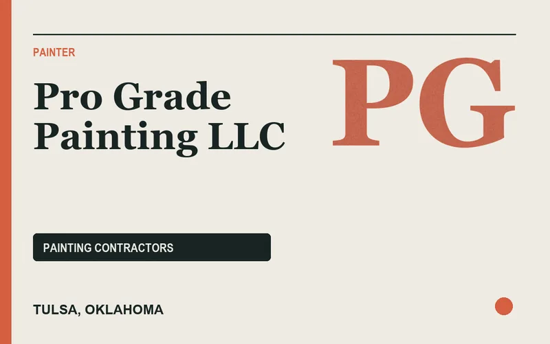 Pro Grade Painting LLC in Tulsa, Oklahoma