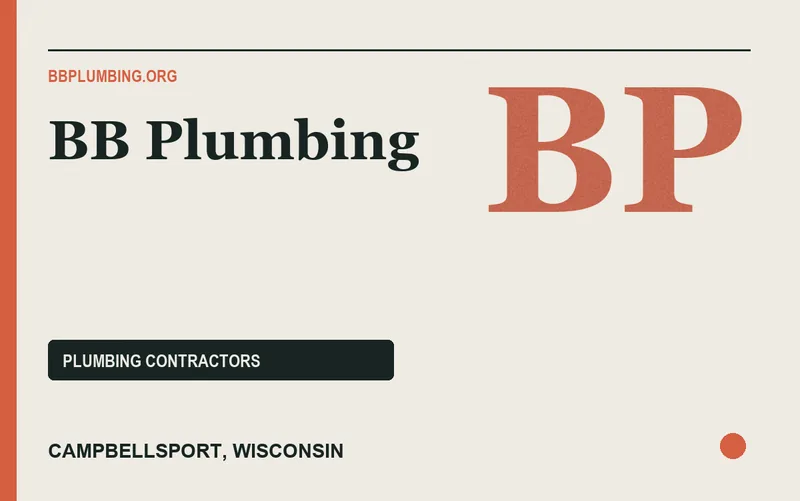 BB Plumbing in Campbellsport, Wisconsin