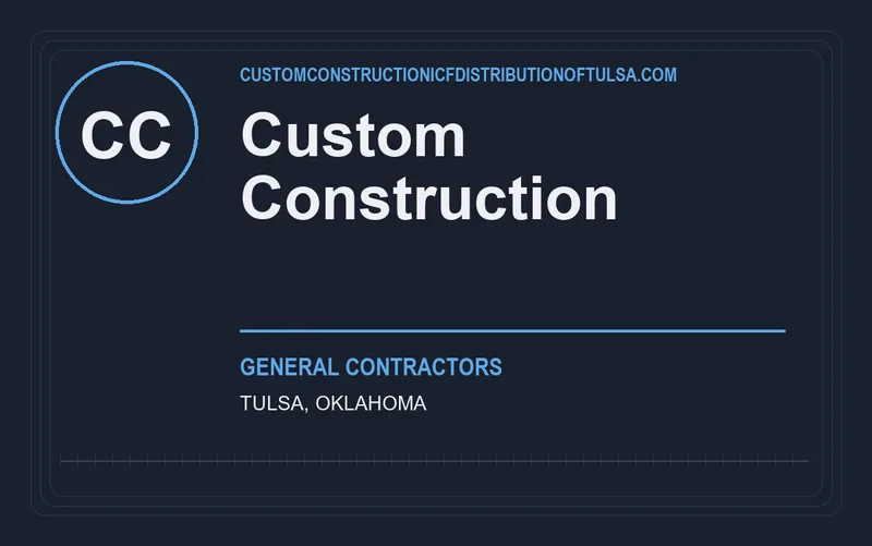 Custom Construction in Tulsa, Oklahoma