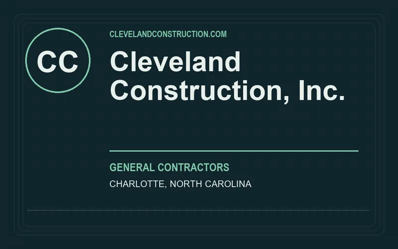 Cleveland Construction, Inc. in Charlotte, North Carolina
