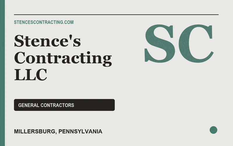 Stence's Contracting LLC in Millersburg, Pennsylvania