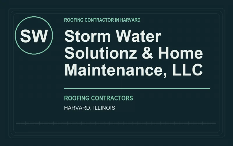 STORM WATER SOLUTIONZ & HOME MAINTENANCE, LLC in Harvard, Illinois