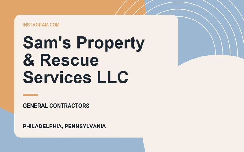 Sam's Property & Rescue Services LLC in Philadelphia, Pennsylvania
