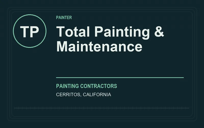 Total Painting & Maintenance in Cerritos, California