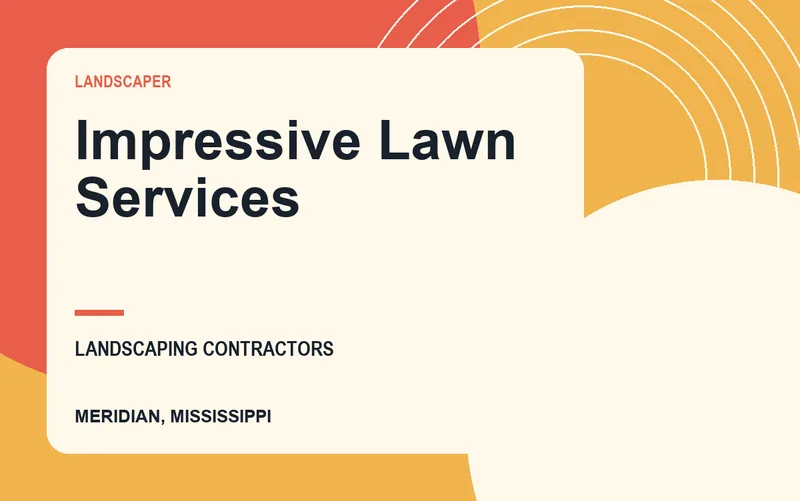 Impressive Lawn Services in Meridian, Mississippi