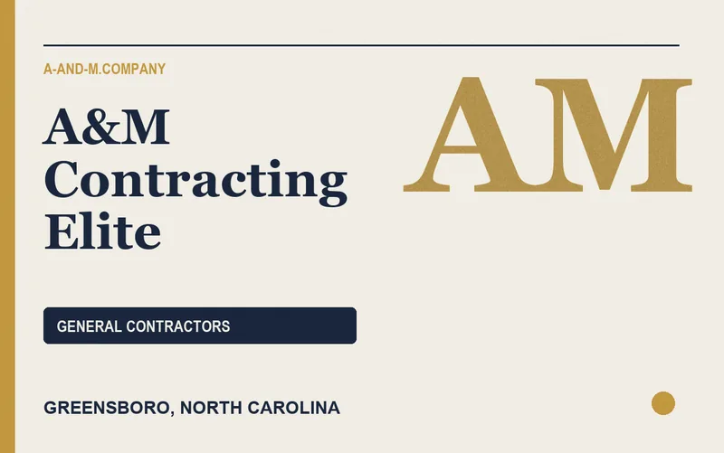 A&M Contracting Elite in Greensboro, North Carolina
