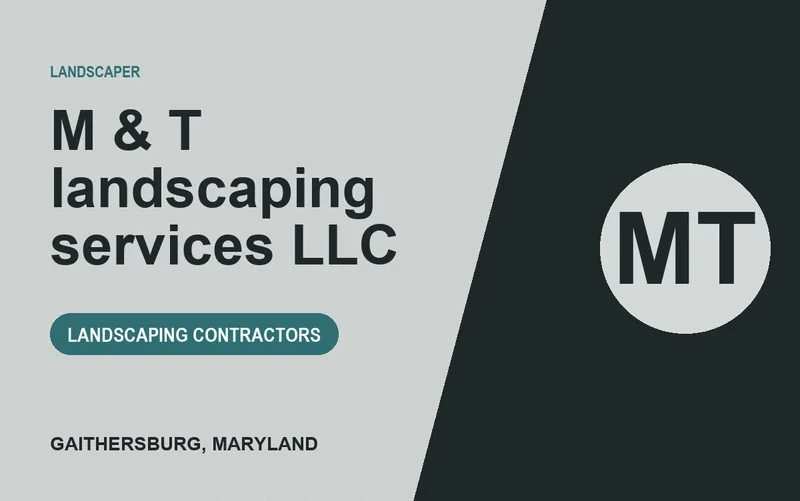 M & T landscaping services LLC in Gaithersburg, Maryland