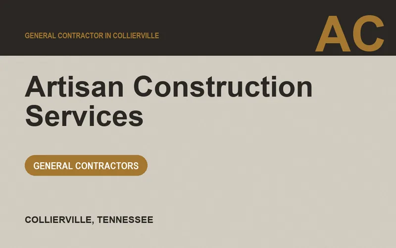 Artisan Construction Services in Collierville, Tennessee