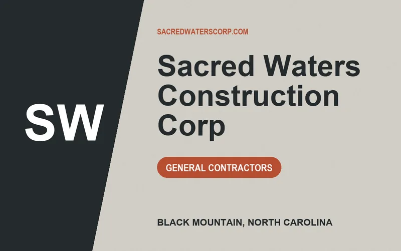 Sacred Waters Construction Corp in Black Mountain, North Carolina