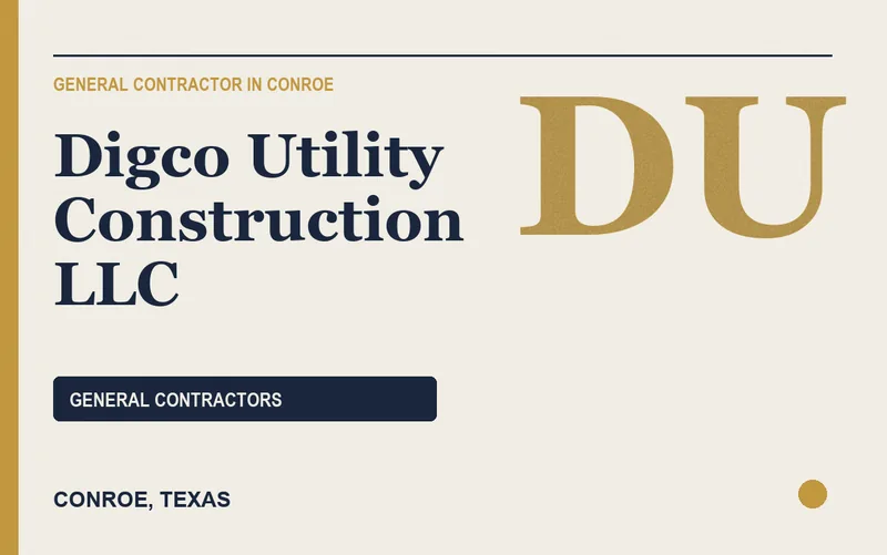 Digco Utility Construction LLC in Conroe, Texas