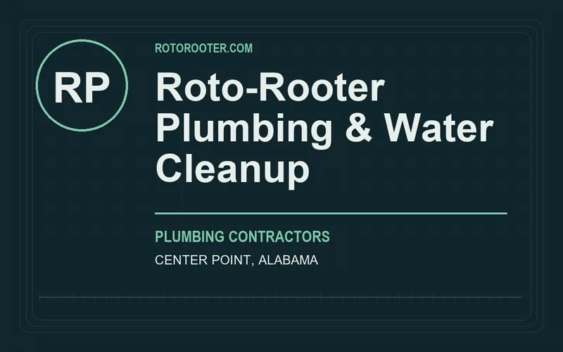 Roto-Rooter Plumbing & Water Cleanup in Center Point, Alabama