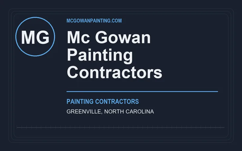 Mc Gowan Painting Contractors in Greenville, North Carolina