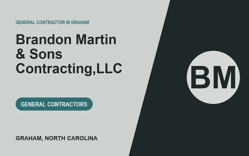 Brandon Martin & Sons Contracting,LLC in Graham, North Carolina