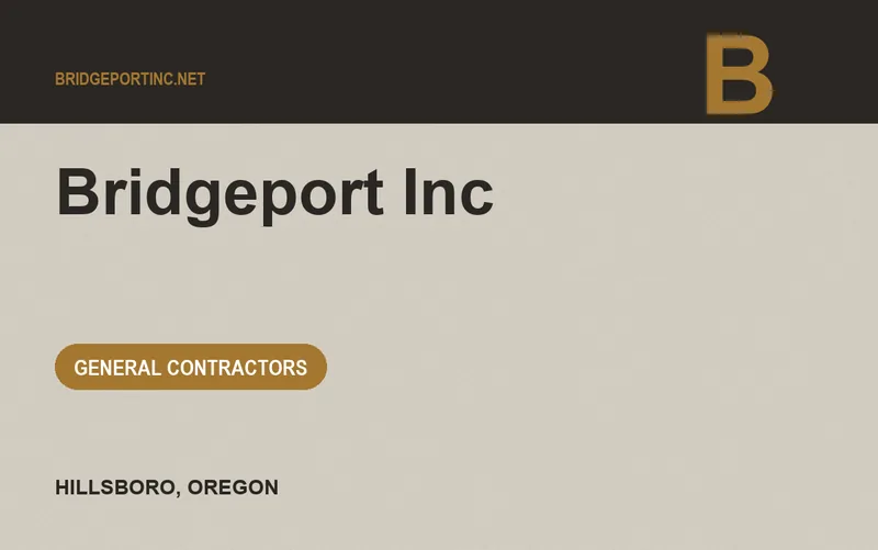 Bridgeport Inc in Hillsboro, Oregon